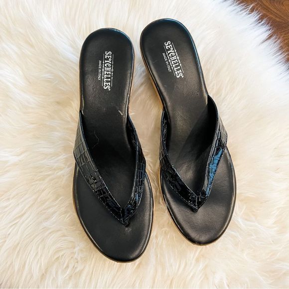 🍋 Seychelles • Women’s Wedge Sandals Size 9 - Picture 2 of 9